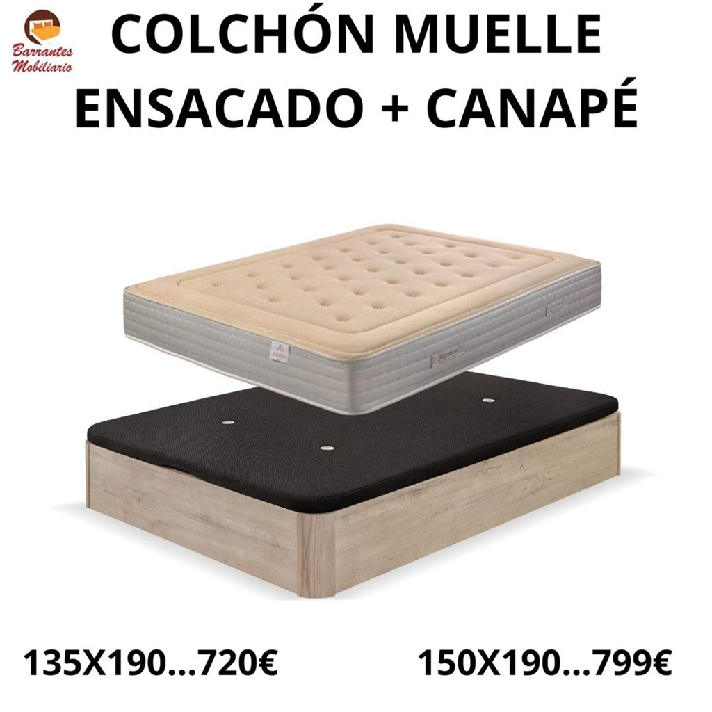 Foto 1 PACK ADAPT NATURE + CANAPÉ ABATIBLE